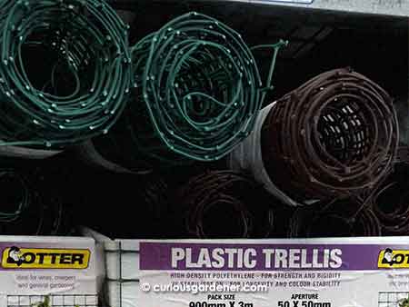 Materials to make a quick trellis (no I didn't get this)